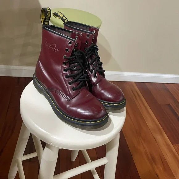 Dr. Martens | Shoes | Cherry Red 46 Doc Martens Size 8